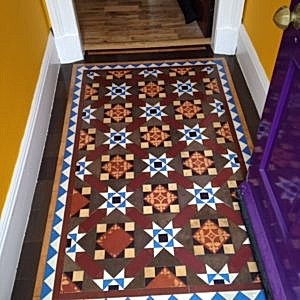 Lovely Entrance tiles